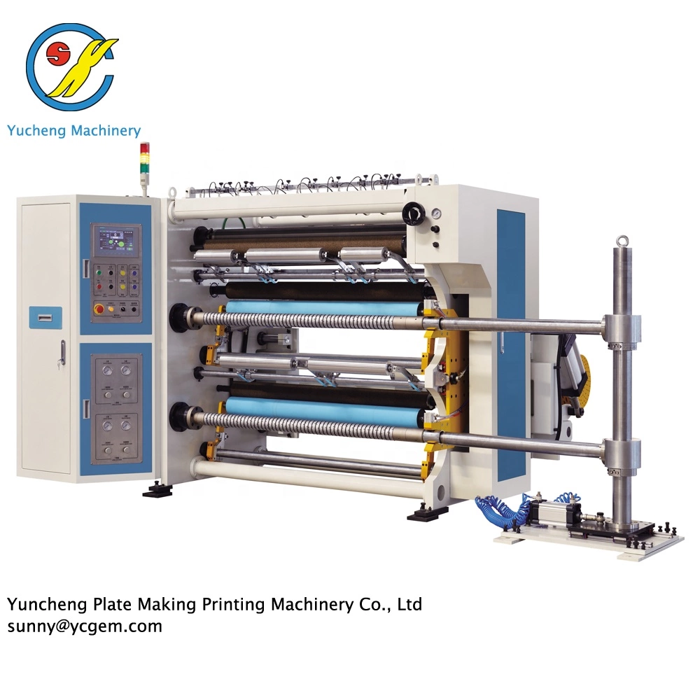 Yuncheng Plastic Film Roll Cutting Slitting Rewinding Machine