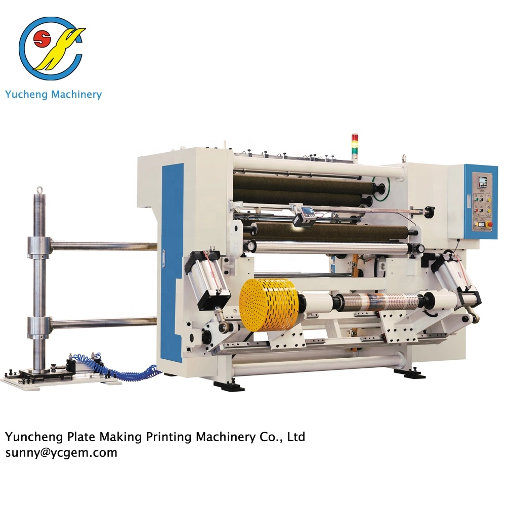Yuncheng Plastic Film Roll Cutting Slitting Rewinding Machine