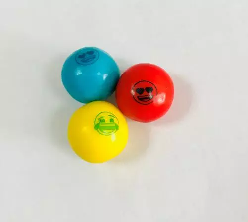Best sale round ball face printing gumball candy logo printer