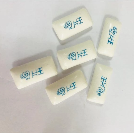 Best sale round ball face printing gumball candy logo printer