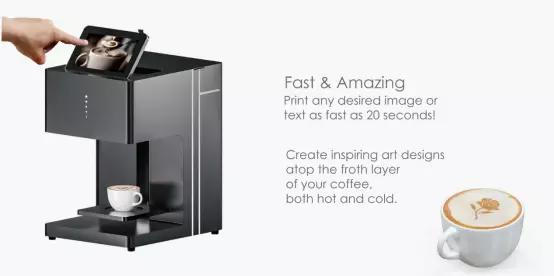 3D coffee printers sell well in Southeast Asia