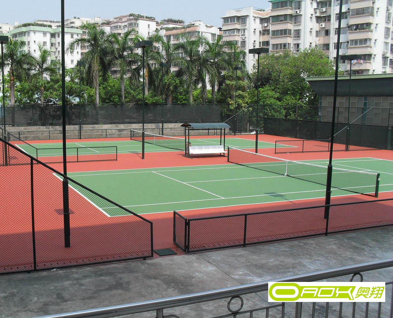 Silicon Polyurethane Tennis Court with Acrylic Coating.jpg