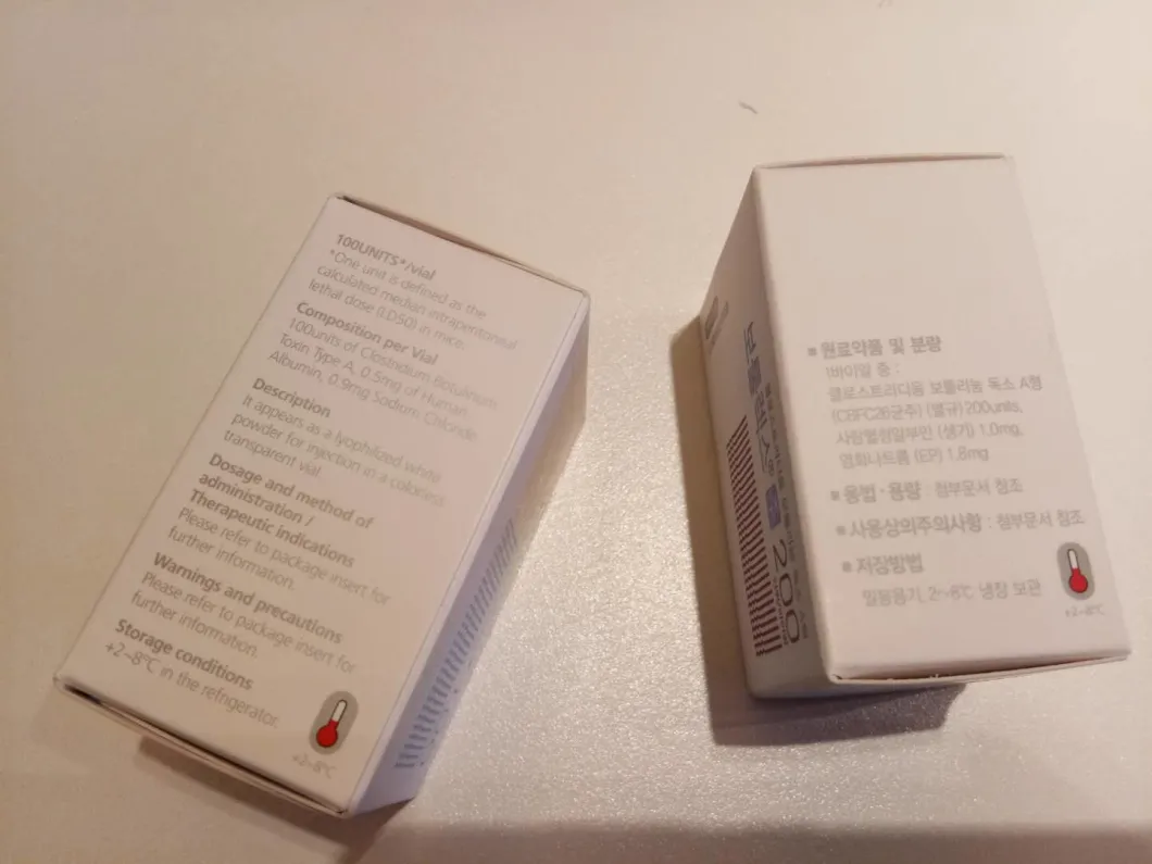 Competitive Price Botulax Meditoxin 200iu for Anit Wrinkle