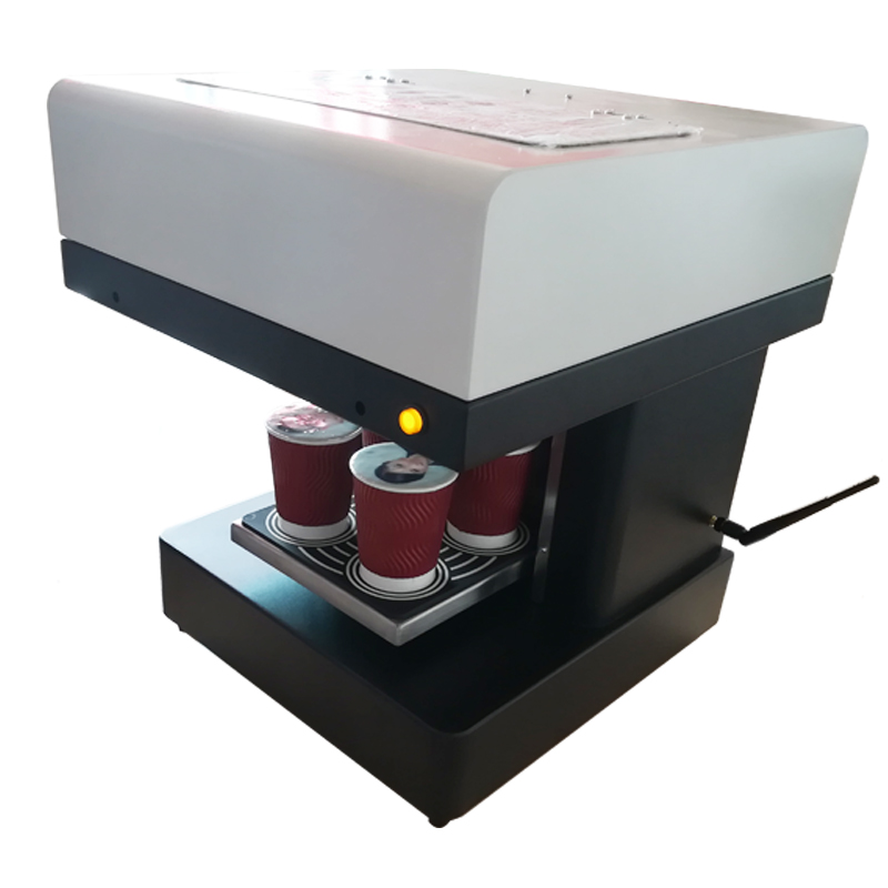 Fully smart coffee latte machine printer
