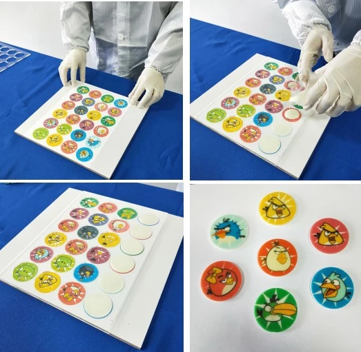 New chocolate transfer sheet price