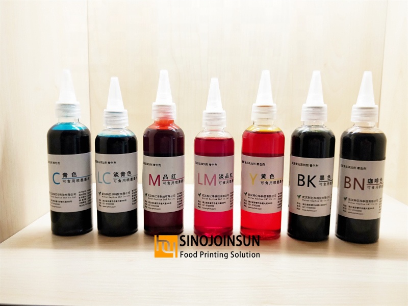 Ex-factory price edible inkjet ink coffee ice cream printing ink food grade ink