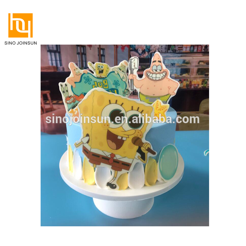 new design super thin edible paper for cake decoration