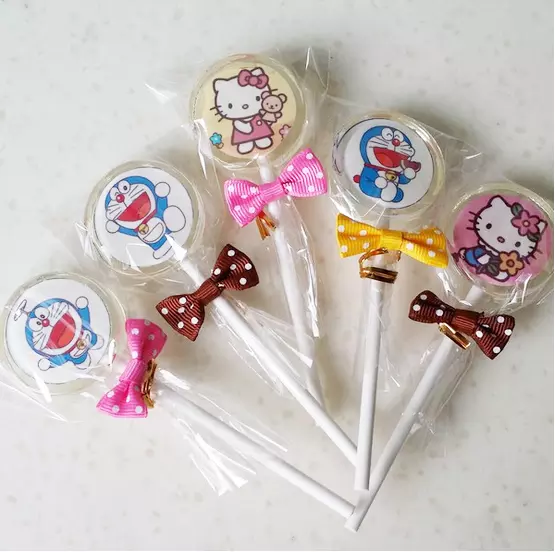 transparent color edible photo paper for lollipop candy and cakes