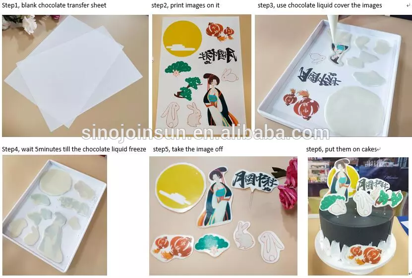new design super thin edible paper for cake decoration