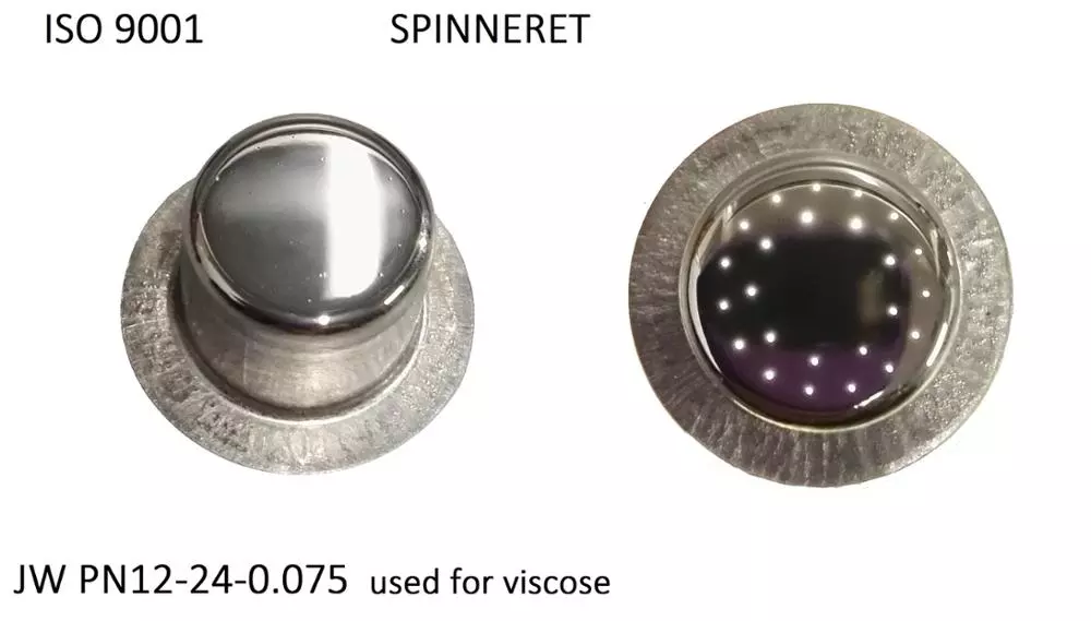 Chemical Fiber egs. Viscose or Cellulose carbamate fibre Spinning jet Nozzle Spinneret
