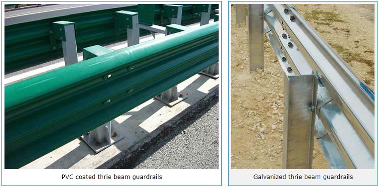 two types of thrie beam.jpg two types of thrie beam.jpg