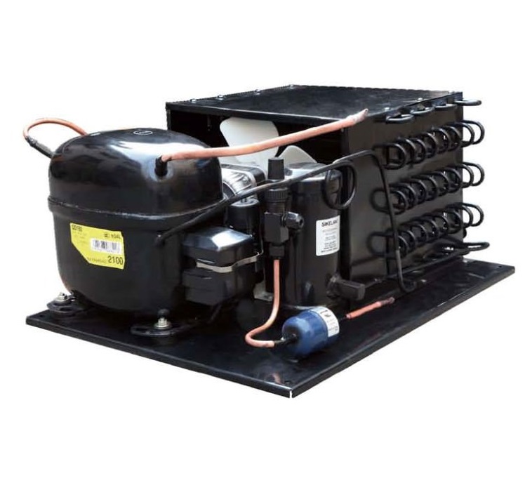 Air Cooled DC refrigerator compressor condensing unit