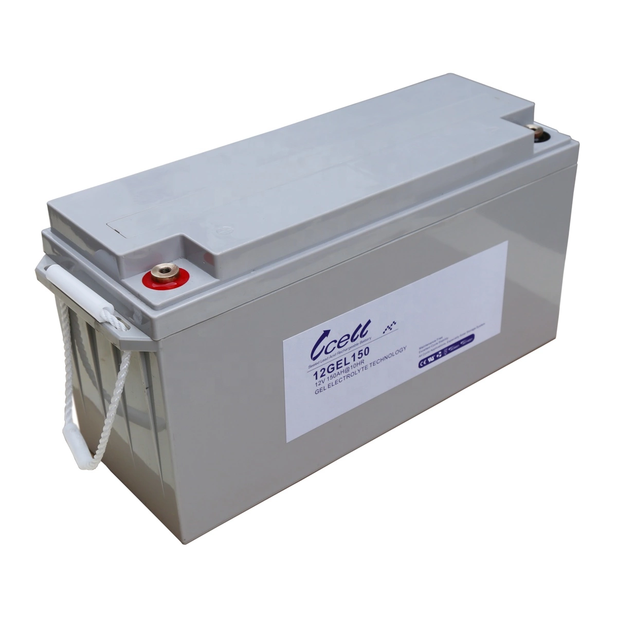 V-CELL Sealed Lead Acid Rechargeable 12V150ah Solar Energy Gel Battery