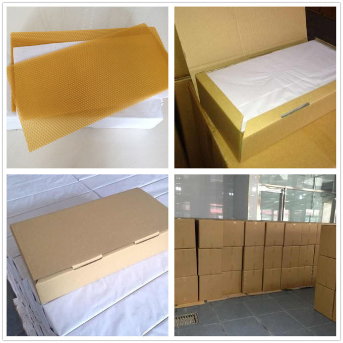 Grade A type Beeswax foundation sheet for Beekeeping 4