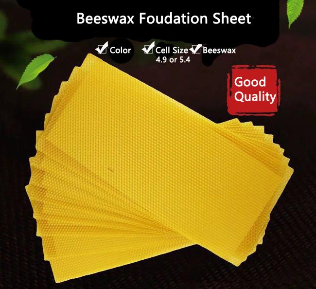 Grade A type Beeswax foundation sheet for Beekeeping 0