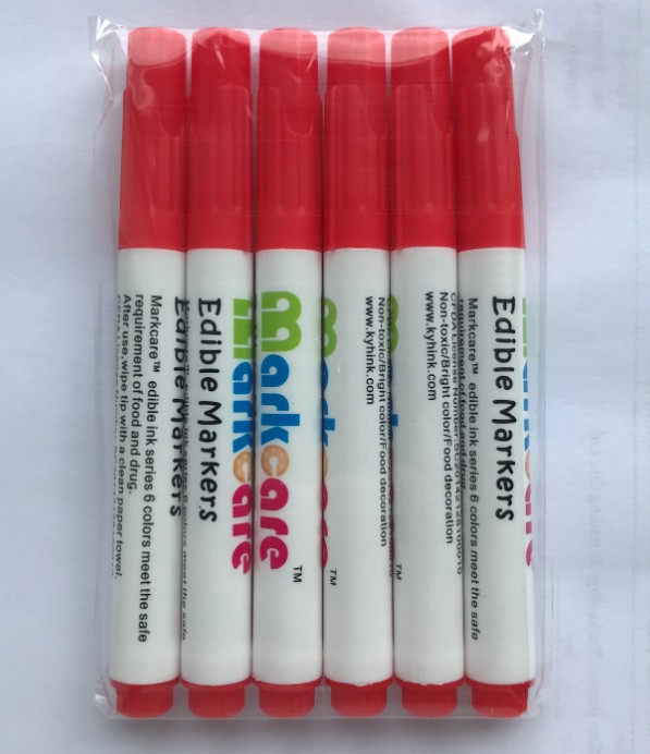 Red color edible pen set 1.JPG