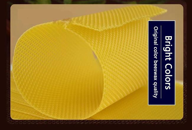 Grade A type Beeswax foundation sheet for Beekeeping 3
