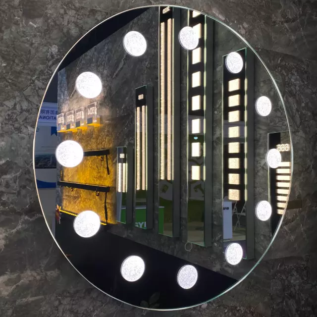 2020 new desktop hollywood makeup mirror with led lighted