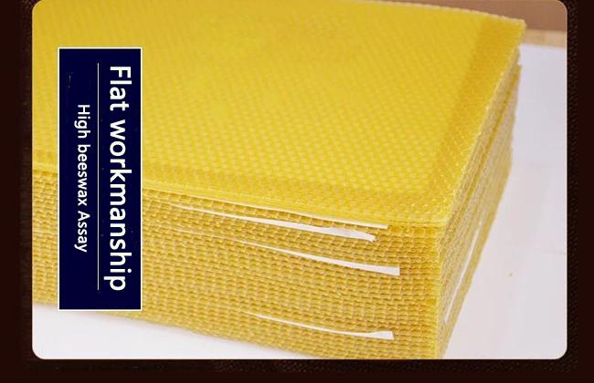 Grade A type Beeswax foundation sheet for Beekeeping 2