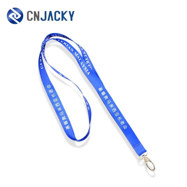 high quality Wholesale OEM Blank Sublimation Polyester Nylon Plain Cheap Personalized Custom Logo Printed Lanyard with cheap price