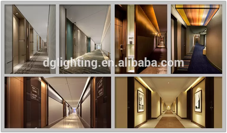 Hospitality Hotel Room Door SMD LED 4W Doorplate LED Wall Sconce Light