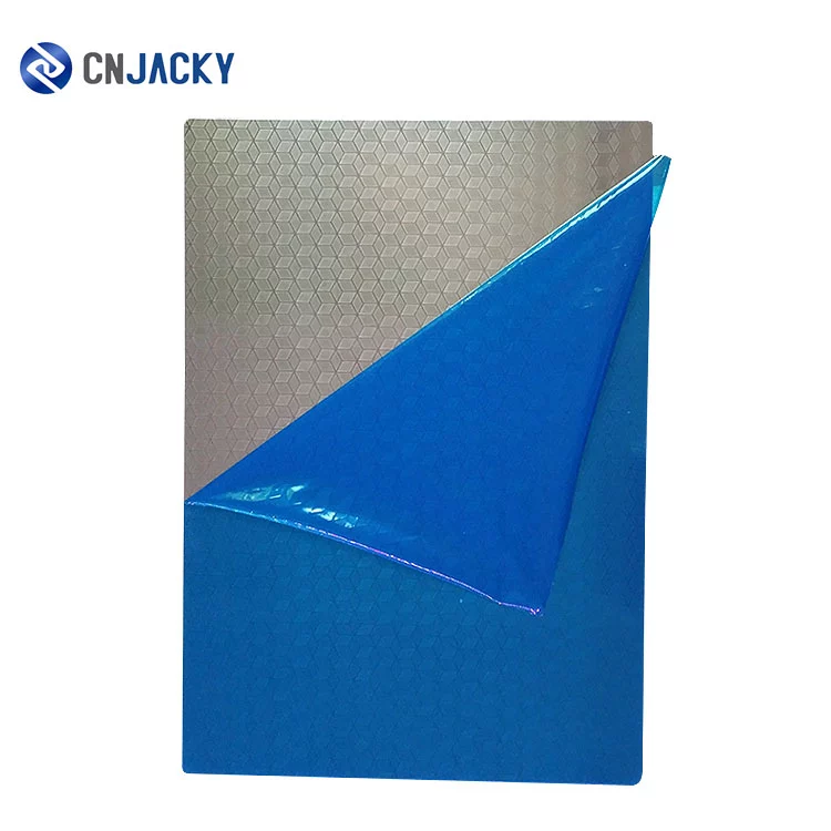 Customized Little pearl Pattern Textured Press Steel Plate for plastic Card Making