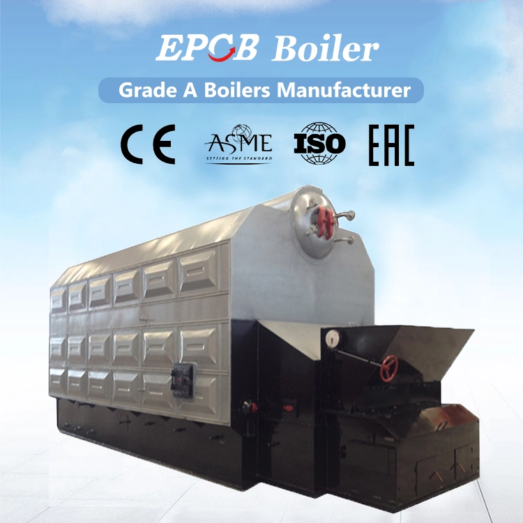 China Best Quality Chain Grate Water Tube Coal Fired Steam Boiler