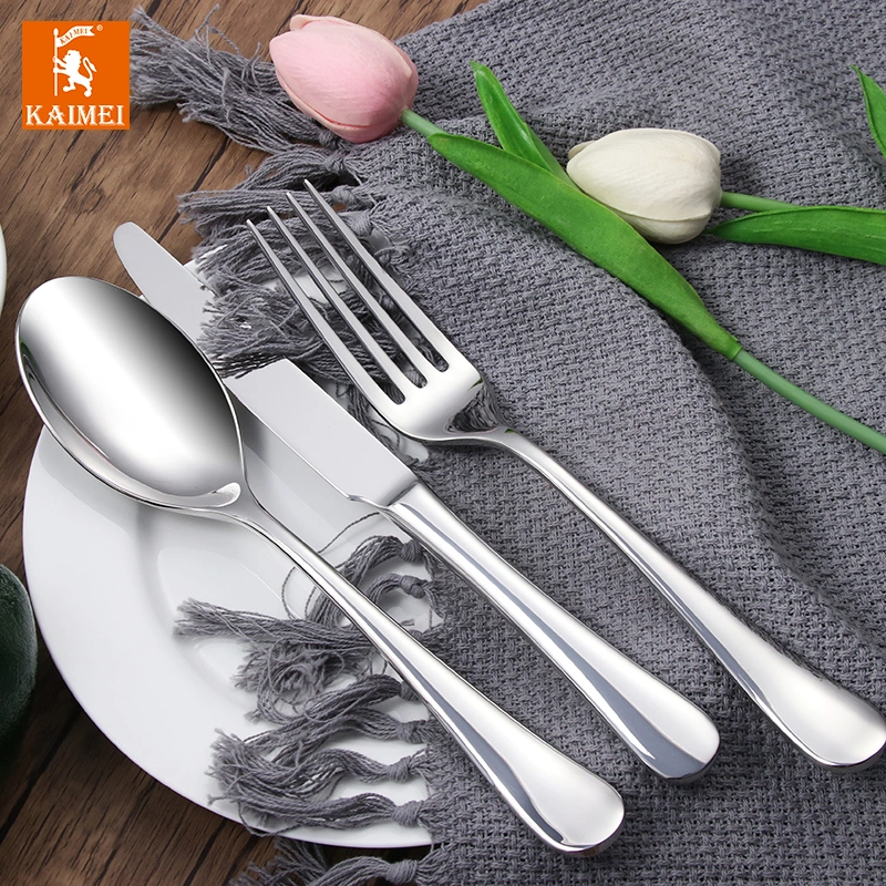 304 Stainless Steel Customized Tableware Fork/Spoon/Knife Environmental Dinnerware for Hotel/Restaurant/House/Gift with LFGB/EU/SGS Certificate