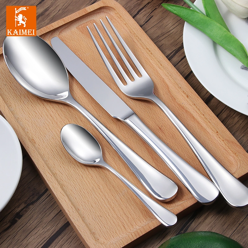 304 Stainless Steel Customized Tableware Fork/Spoon/Knife Environmental Dinnerware for Hotel/Restaurant/House/Gift with LFGB/EU/SGS Certificate