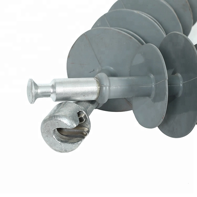 33kv 35kv high voltage silicone rubber composite polymer suspension insulator
