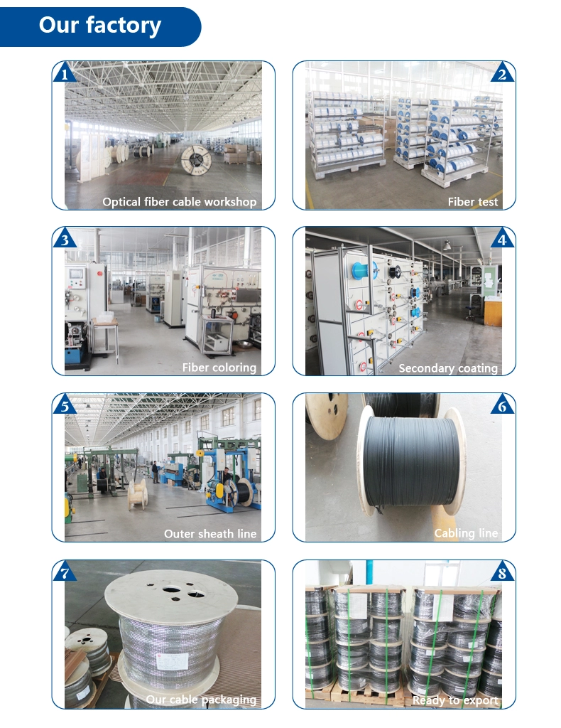 self-supporting FRP non-metal ribbon drop wire ftth 4 core indoor fiber cable