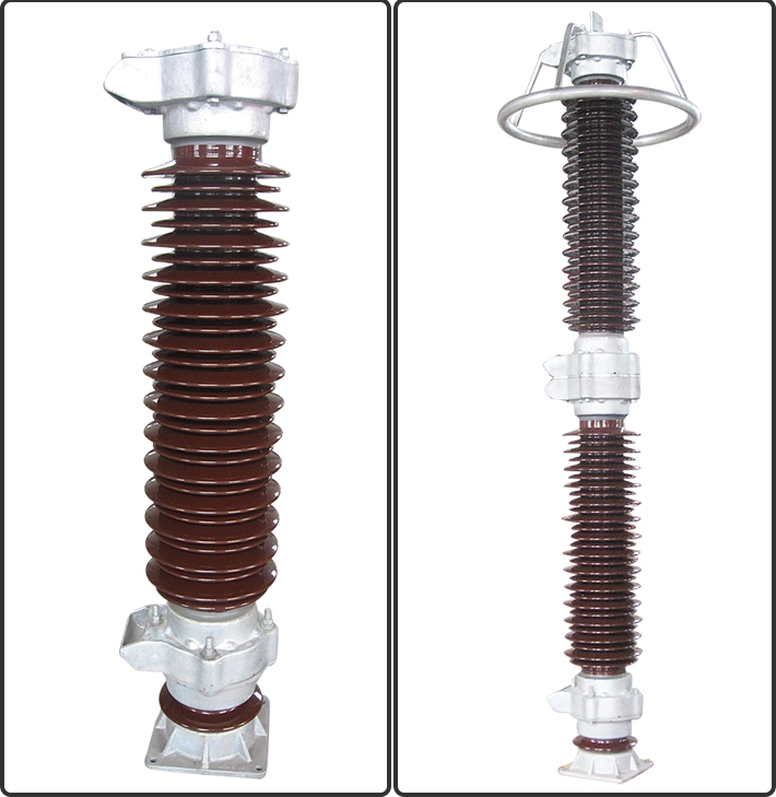Reasonable price high voltage porcelain lightning arrester