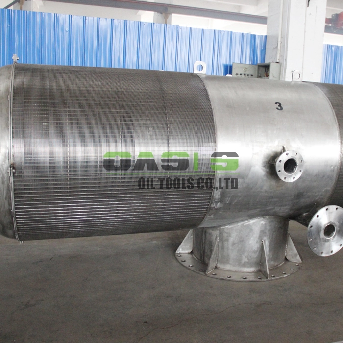 Submerged Tee and Drum Wedge Wire Passive Water Intake Screens