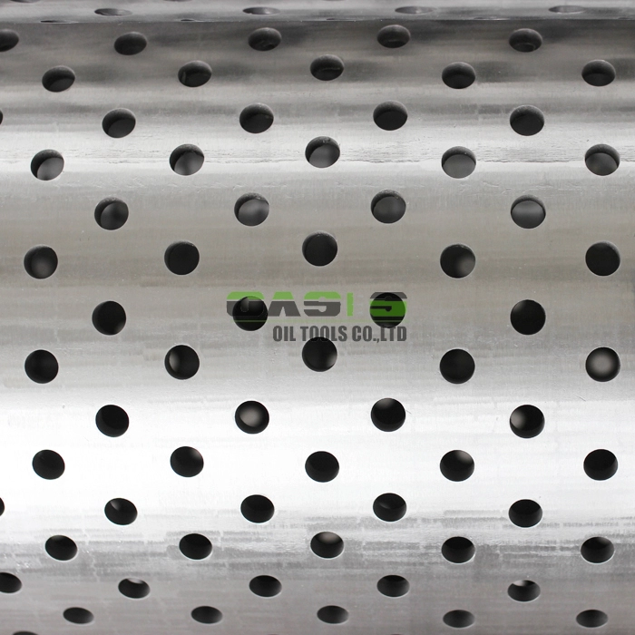 Stainless Steel AISI 304 304L Perforated Well Casing Pipe for Oil Well Drilling Factory