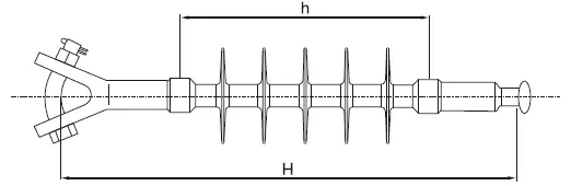 24kv high voltage composite suspension insulator