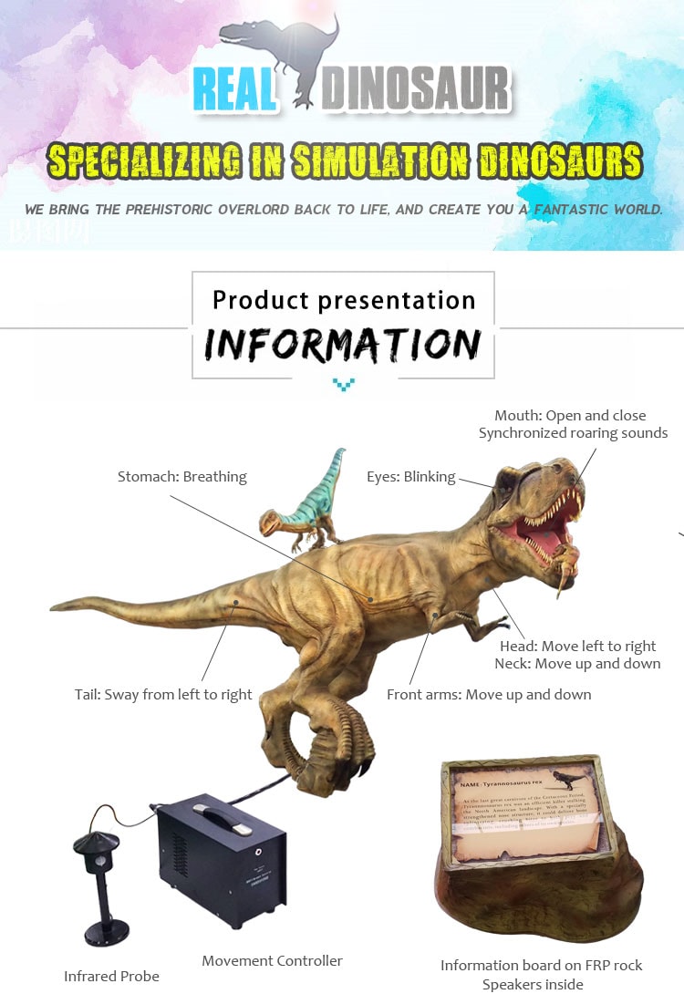 Simulation Mechanical Model Animatronic Western Dragon for Hot Sale