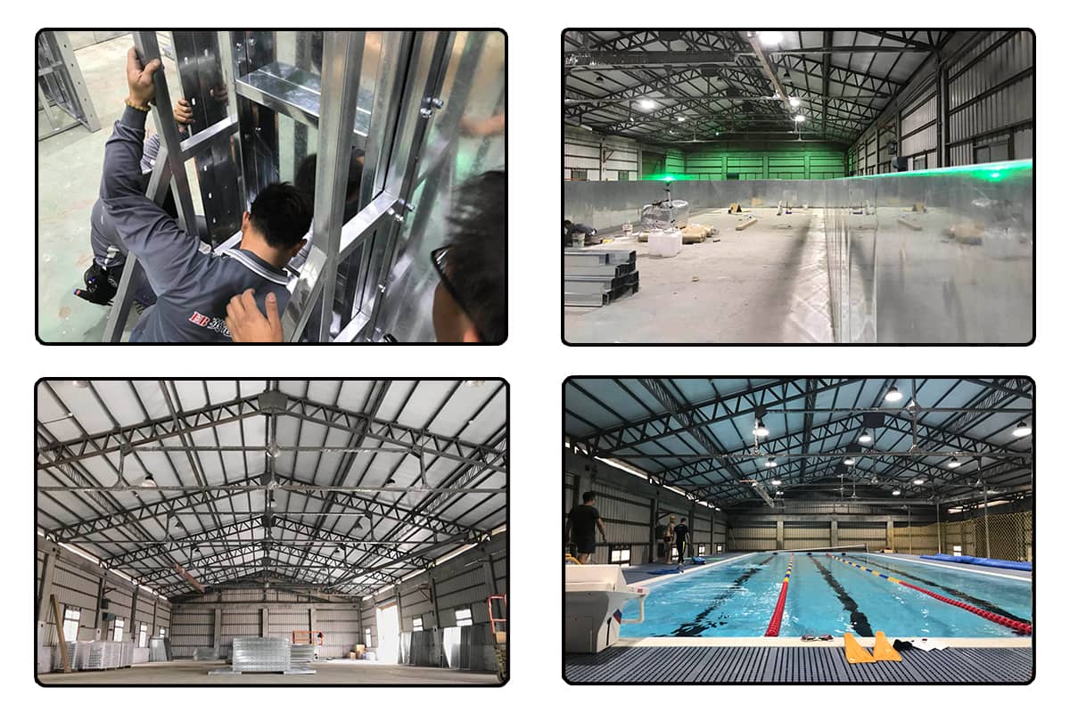 Galvanized Steel Swimming Pool advantage 1-4