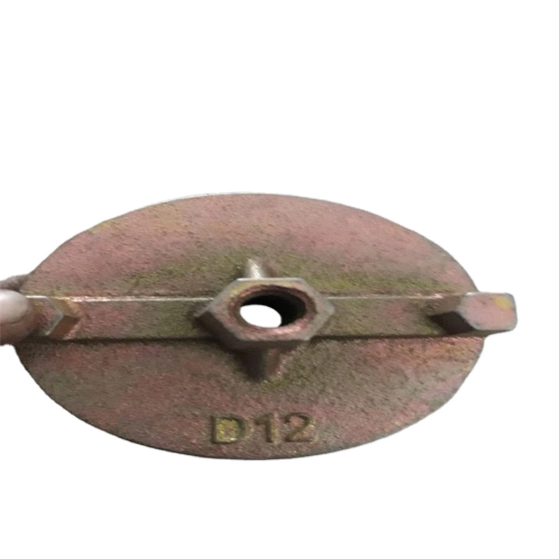 structural tie rod for formwork construction