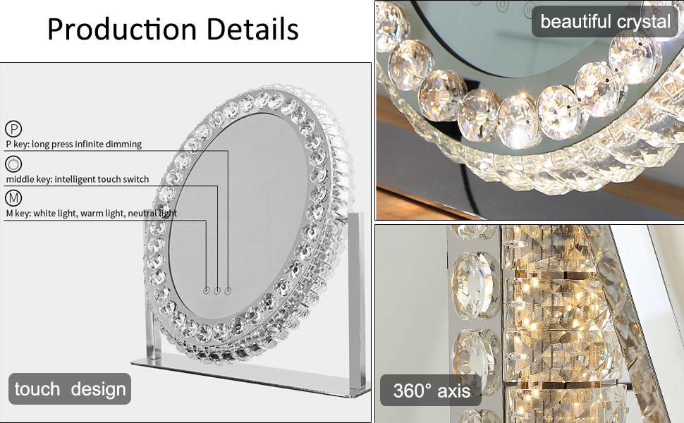 vanity mirror with lights