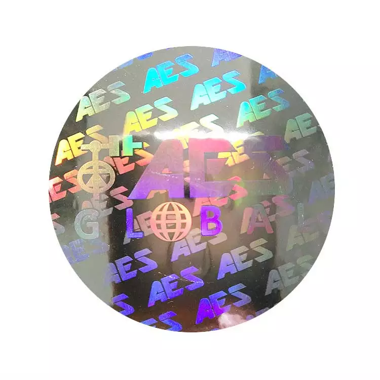 Holographic laser anti-counterfeit sticker