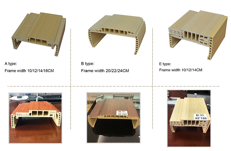 Yingkang eco-friendly abs/wpc door design waterproof