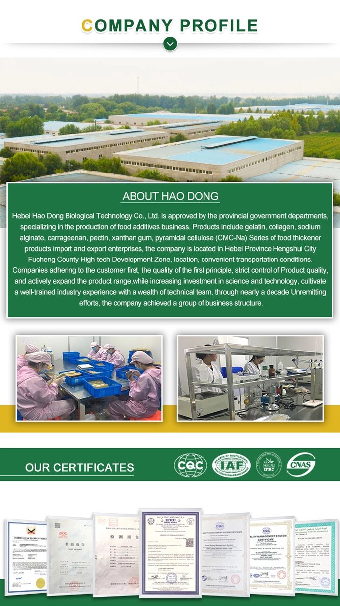 for sandpaper and textile industrial technical gelatin powder