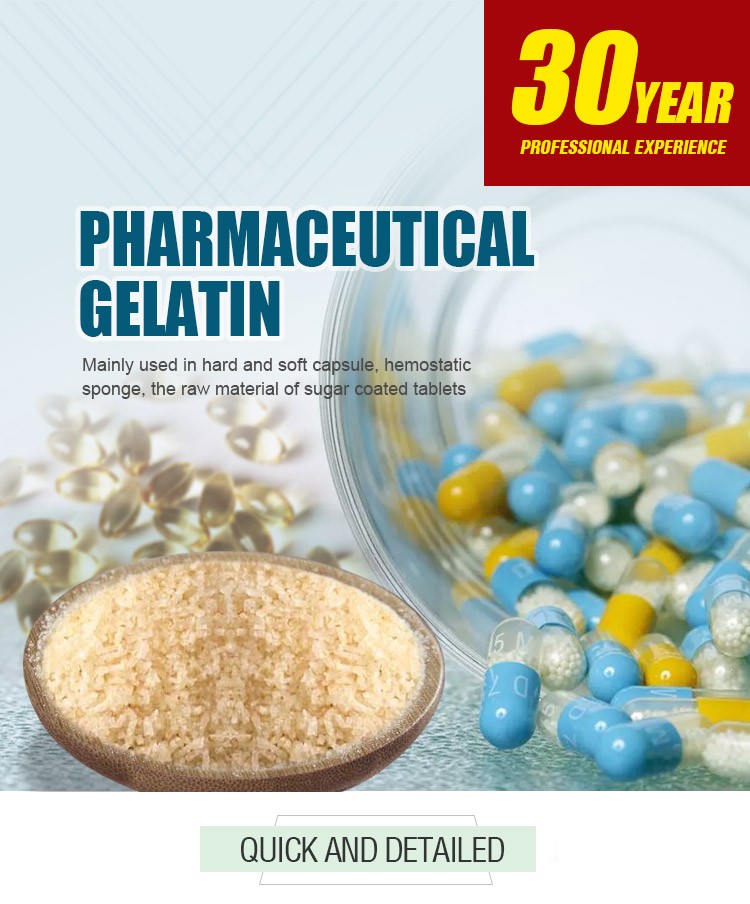 Manufacture good quality pharmaceutical grade gelatin powder