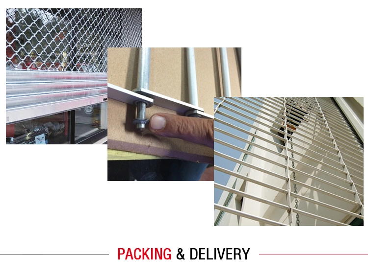 Grille door accessories metal aluminum link