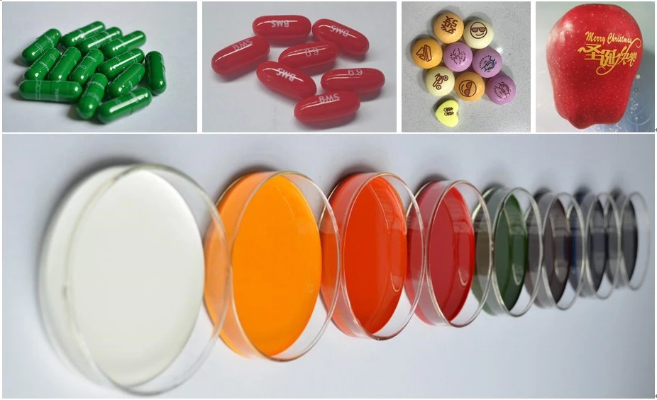 China factory solvent based offset printing gravure printing edible ink for hard capsule, soft capsule and candy printing