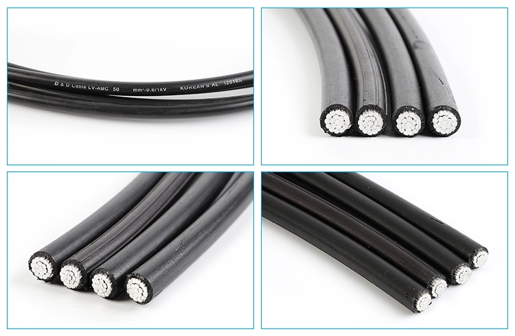 Aerial Bundle Power Electrical Cable 0.6/1kv Cable