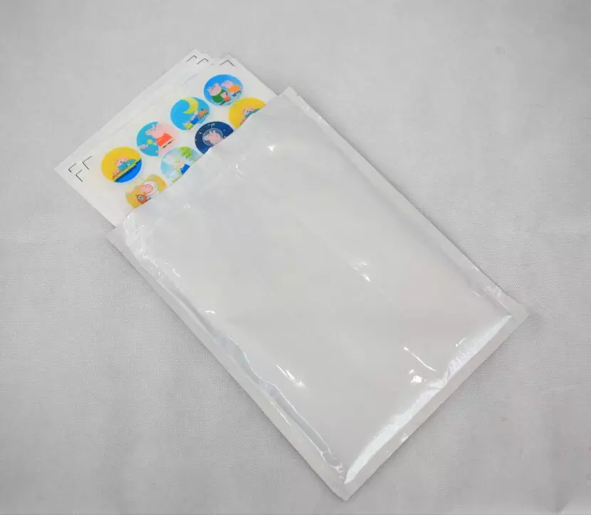 a new transparent edible film with color image printed for cookies topper better than icing sheet