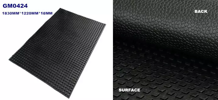 Winter insulation non-slip pig rubber pad mat/Man and animal mating