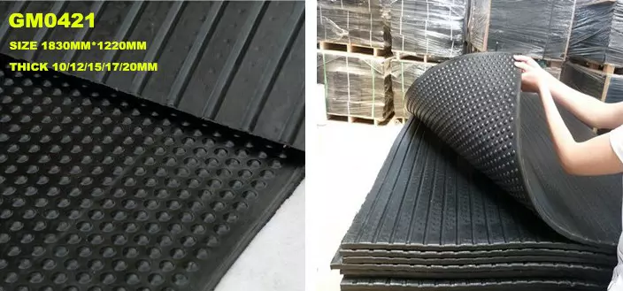 Winter insulation non-slip pig rubber pad mat/Man and animal mating