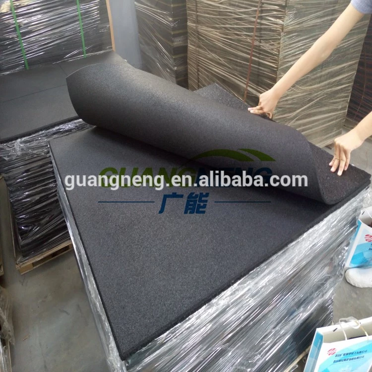 Gym Interlocking rubber tiles/gym rubber floor rolls/sports rubber mat